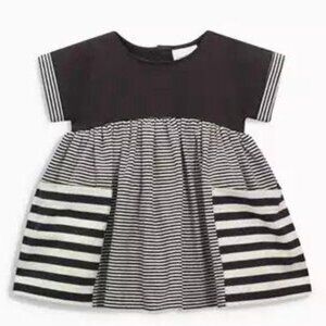 next Striped Cotton Dress